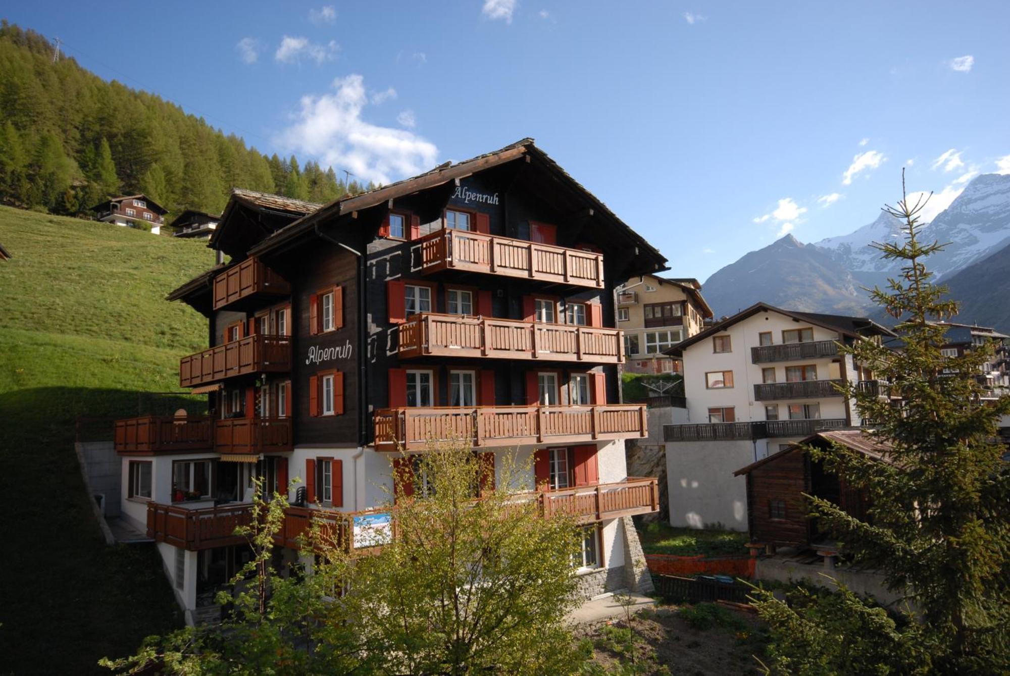 Chalet Alpenruh サース フェー エクステリア 写真