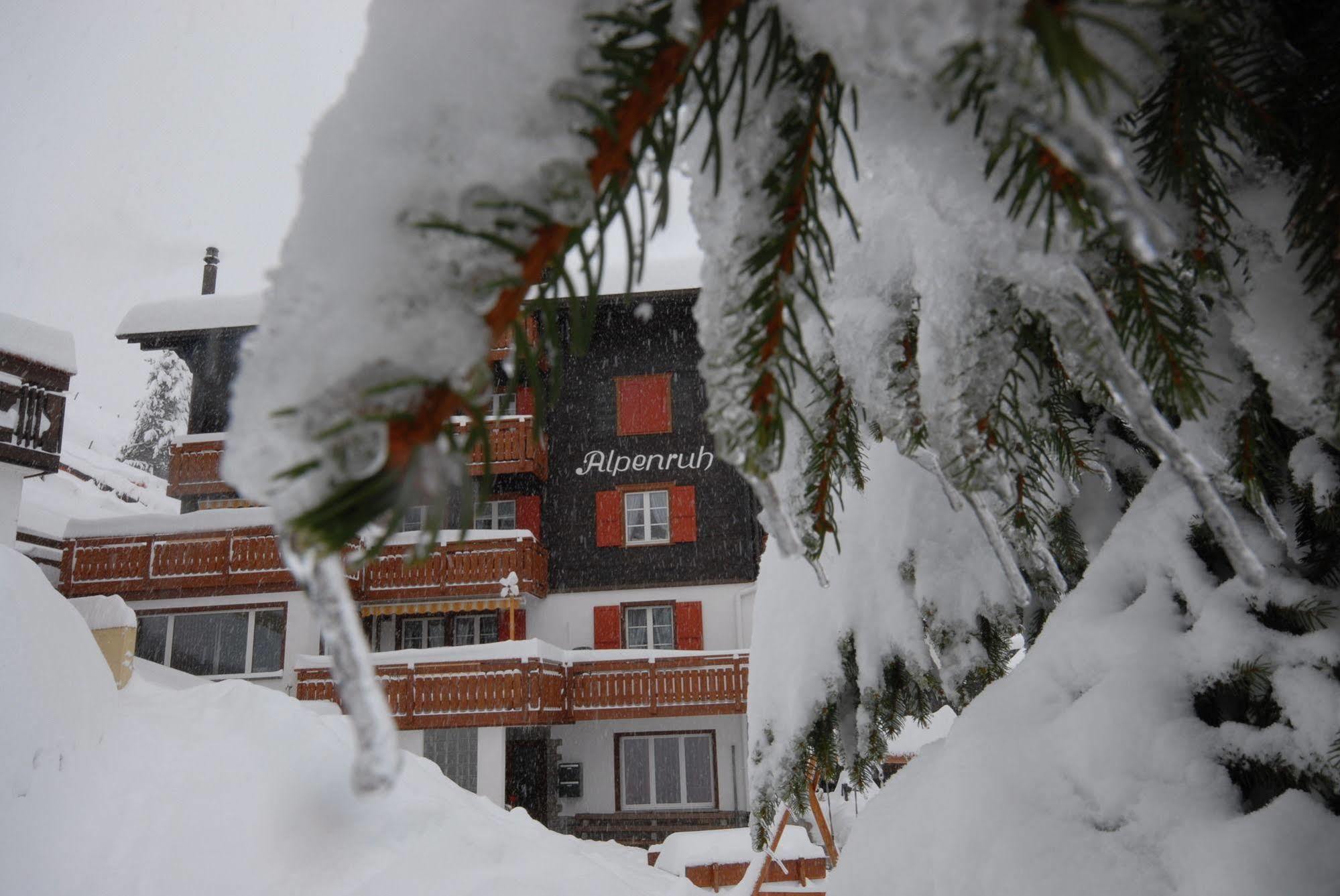 Chalet Alpenruh サース フェー エクステリア 写真
